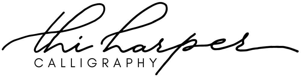 Thi Harper Calligraphy